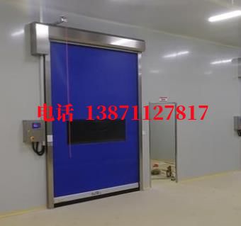 灵石拉链密封快速卷帘门